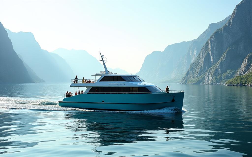 Elektrisk båt for bærekraftig fjordcruise